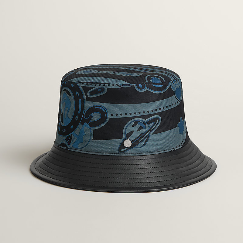 Harper Candy Libris bucket hat - Black | Hermès Thailand